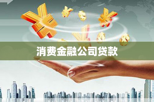 新建消费金融公司贷款