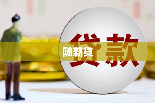 新建随薪贷