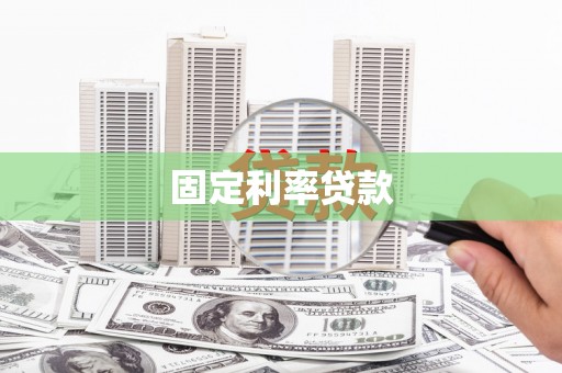 新建固定利率贷款