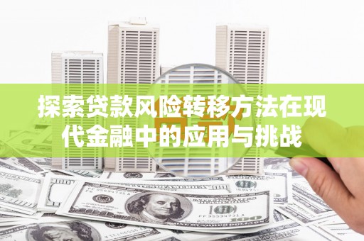 新建探索贷款风险转移方法在现代金融中的应用与挑战