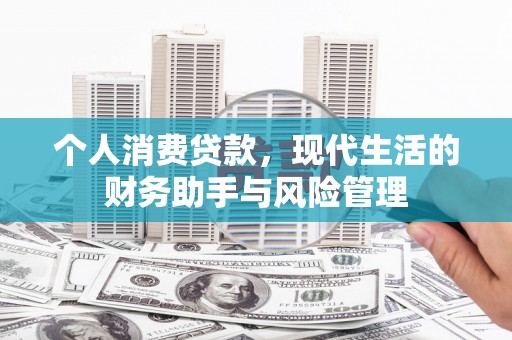 新建个人消费贷款，现代生活的财务助手与风险管理