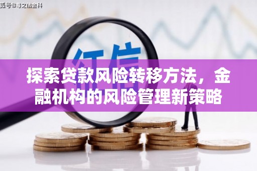 新建探索贷款风险转移方法，金融机构的风险管理新策略