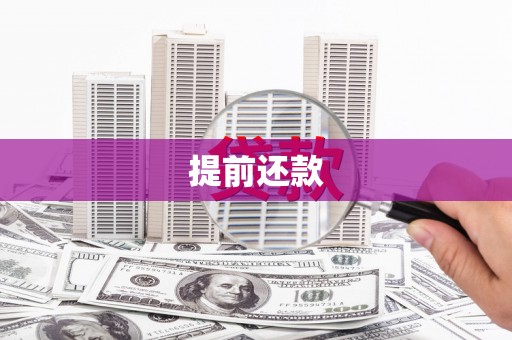 新建提前还款