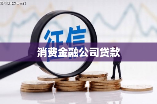 新建消费金融公司贷款