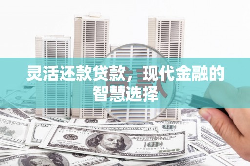 新建灵活还款贷款，现代金融的智慧选择