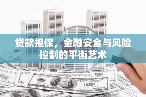 新建贷款担保，金融安全与风险控制的平衡艺术