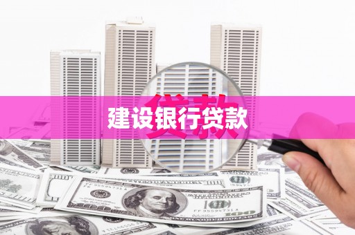 新建建设银行贷款