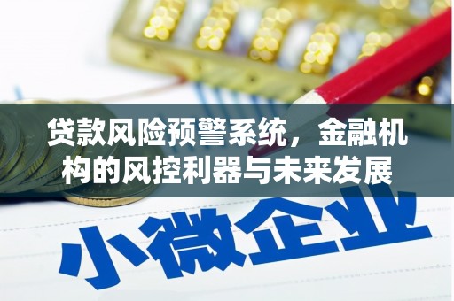 新建贷款风险预警系统，金融机构的风控利器与未来发展
