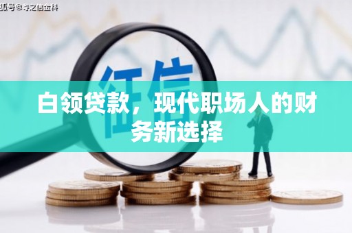 新建白领贷款，现代职场人的财务新选择