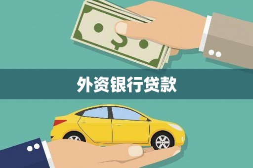 新建外资银行贷款