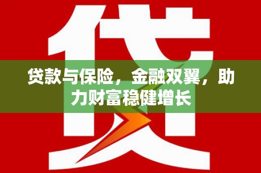 新建贷款与保险，金融双翼，助力财富稳健增长