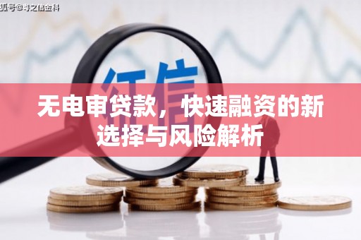 新建无电审贷款，快速融资的新选择与风险解析