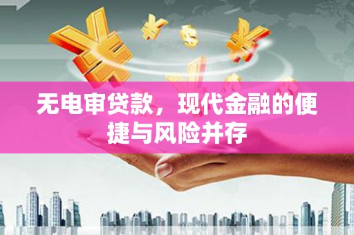 新建无电审贷款，现代金融的便捷与风险并存