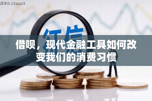新建借呗，现代金融工具如何改变我们的消费习惯