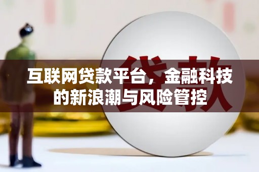 新建互联网贷款平台，金融科技的新浪潮与风险管控