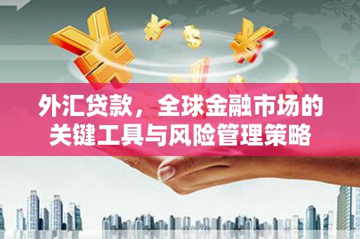 新建外汇贷款，全球金融市场的关键工具与风险管理策略