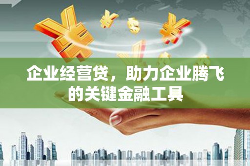 新建企业经营贷，助力企业腾飞的关键金融工具
