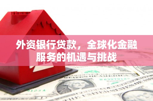 新建外资银行贷款，全球化金融服务的机遇与挑战