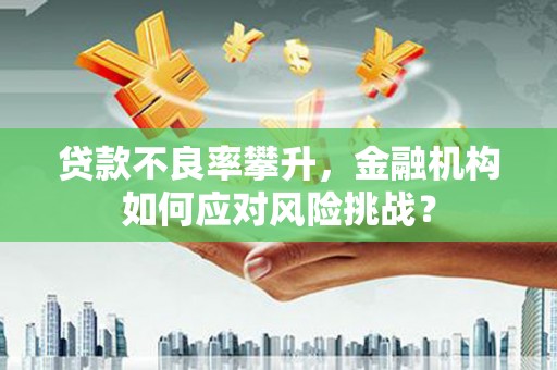 新建贷款不良率攀升，金融机构如何应对风险挑战？