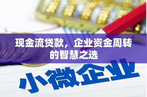 新建现金流贷款，企业资金周转的智慧之选