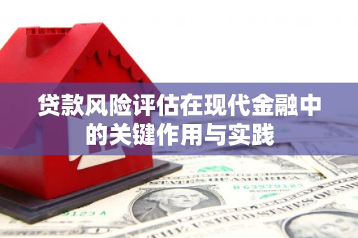 新建贷款风险评估在现代金融中的关键作用与实践