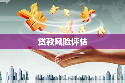 新建贷款风险评估