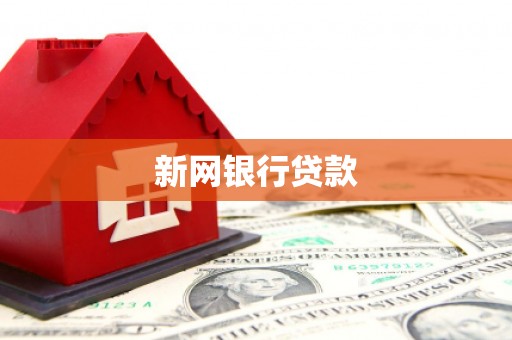 新建新网银行贷款
