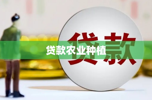 新建贷款农业种植