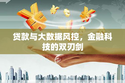 新建贷款与大数据风控，金融科技的双刃剑