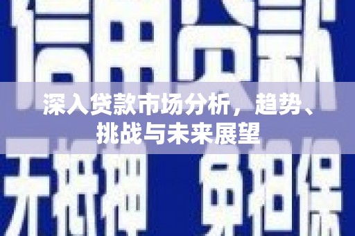 新建深入贷款市场分析，趋势、挑战与未来展望