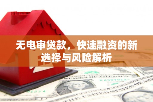 新建无电审贷款，快速融资的新选择与风险解析