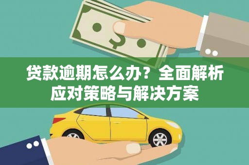 新建贷款逾期怎么办？全面解析应对策略与解决方案