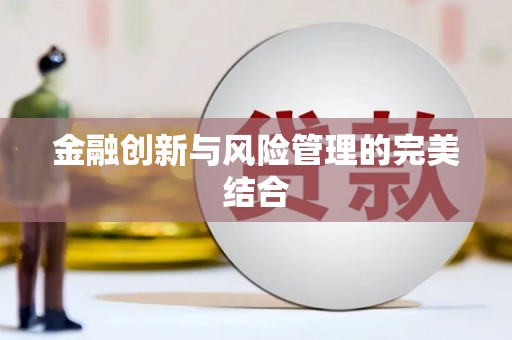 新建金融创新与风险管理的完美结合