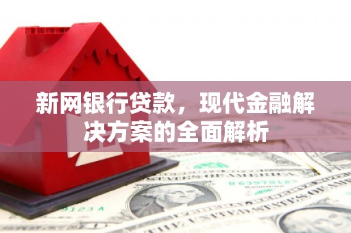 新建新网银行贷款，现代金融解决方案的全面解析
