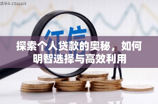 新建探索个人贷款的奥秘，如何明智选择与高效利用