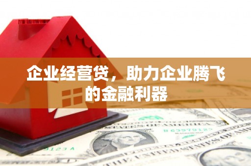 新建企业经营贷，助力企业腾飞的金融利器