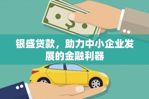 新建银盛贷款，助力中小企业发展的金融利器