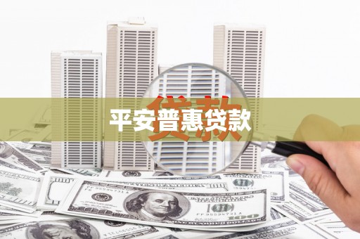 新建平安普惠贷款