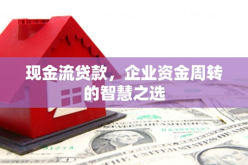 新建现金流贷款，企业资金周转的智慧之选