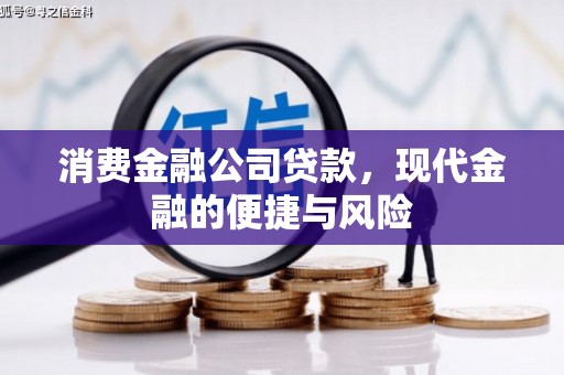 新建消费金融公司贷款，现代金融的便捷与风险